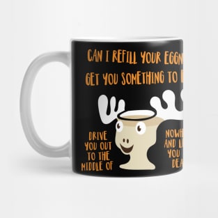 'Can I Refill Your Eggnog?' Cool Christmas Lampoon Mug